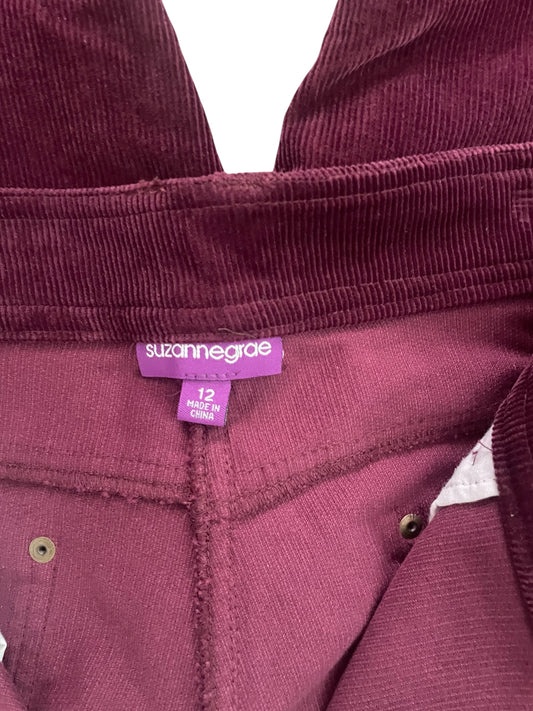 Burgundy Corduroy Pants