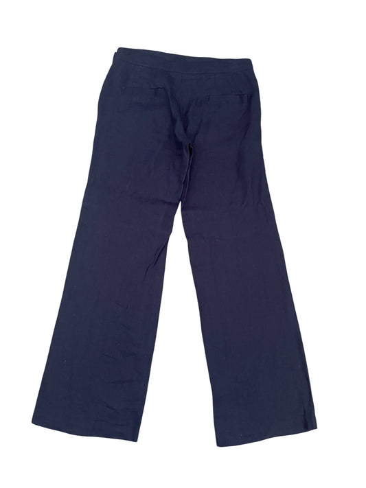 Navy Blue Button Up Trousers