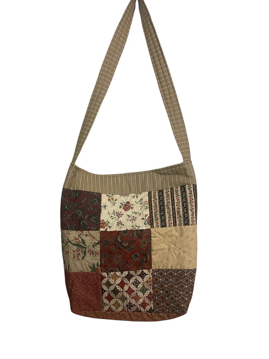 Patchwork shoulder bag