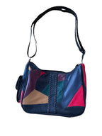 Patch Faux Leather Handbag