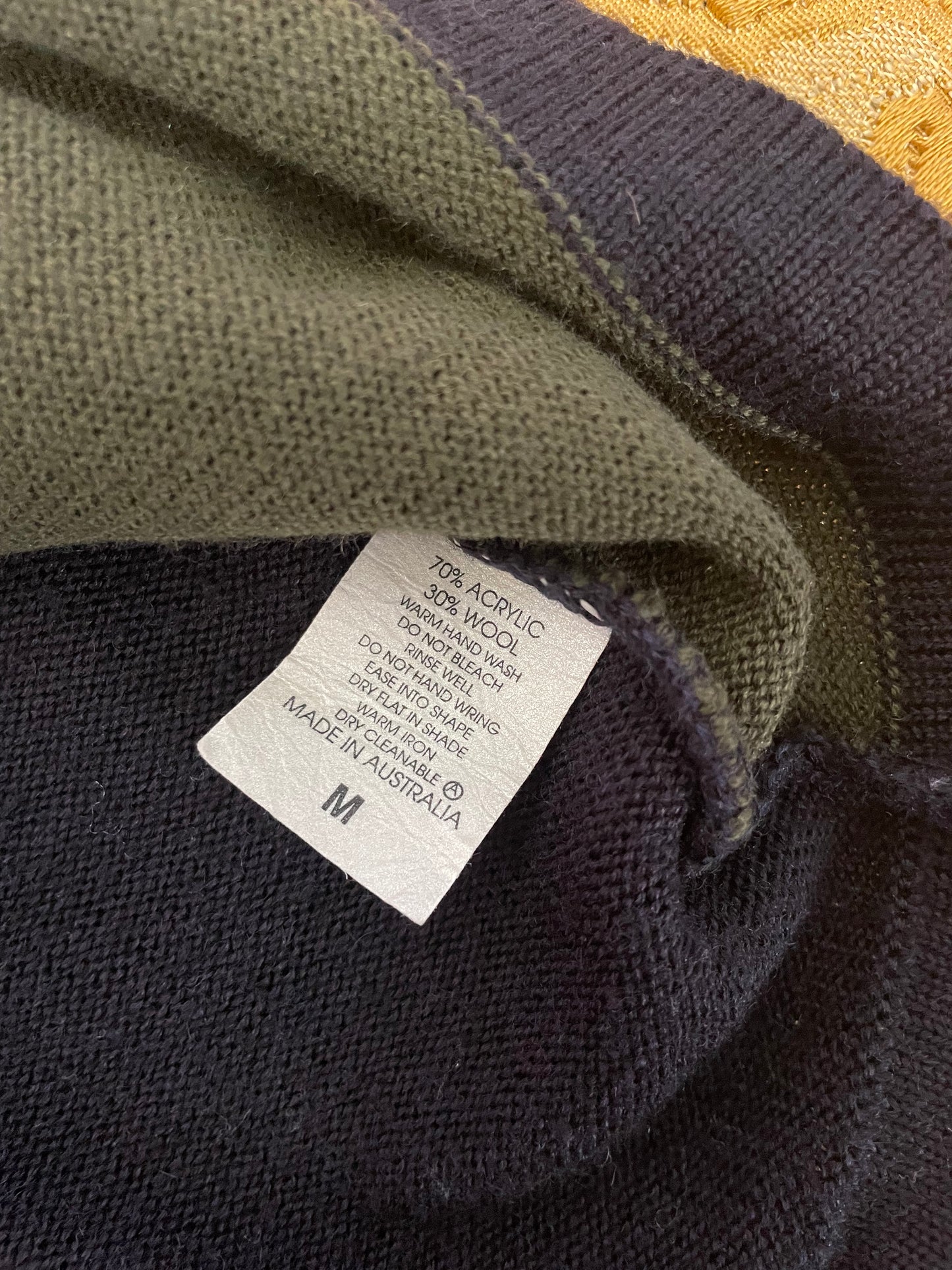 Colour Block Vintage 90s Knit Jumper