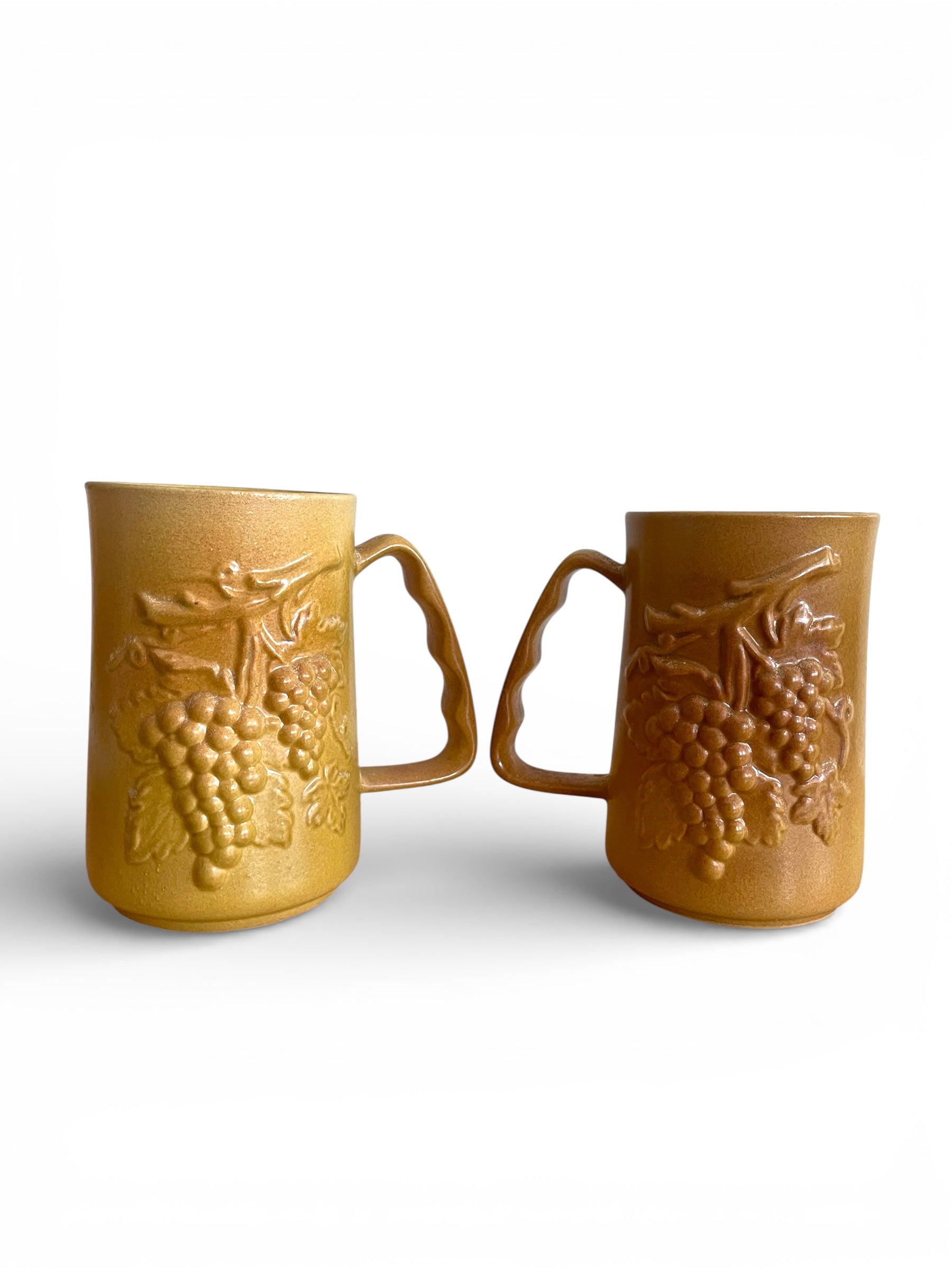 Vintage Diana Nefertiti Studio Beer Mugs Set of 2