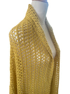Mustard Fringed Shawl