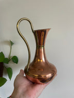 Vintage Copper & Brass Jug