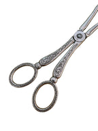Silver Plated Ornate Pastry Tongs