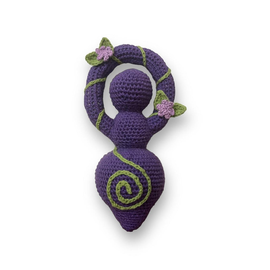 Crochet Purple Goddess Doll