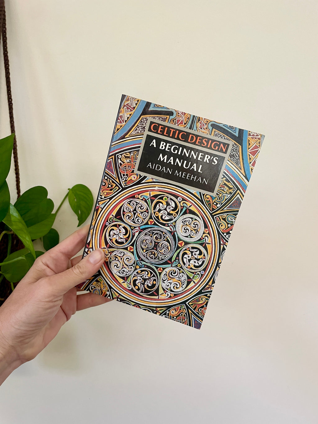 Vintage 1994 Celtic Design: A Beginner's Manual Paperback by Aidan Meehan