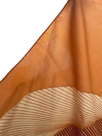 Orange Retro Square Scarf