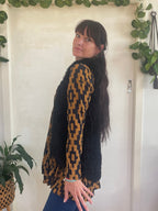 Black Faux Fur Vest Sz 14