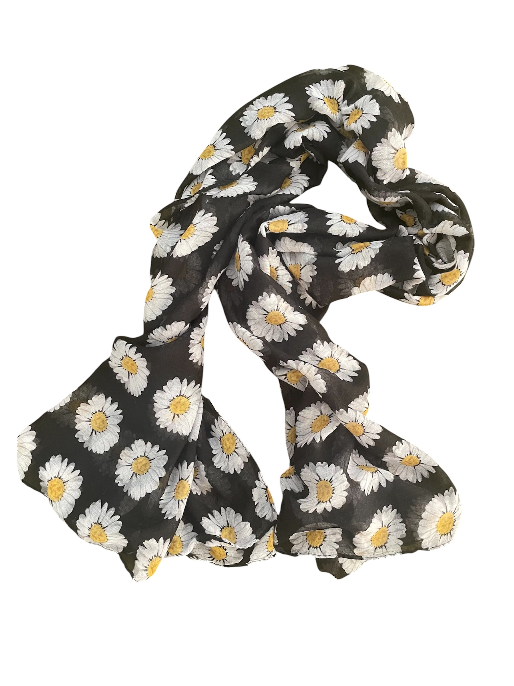 Daisy Print Scarf