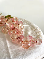 Vintage Lucite Pink Grape Cluster – 1960s