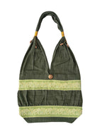 Hobo Style Elephant Cotton Bag