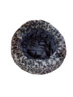 Leopard Print Faux Fur Hat