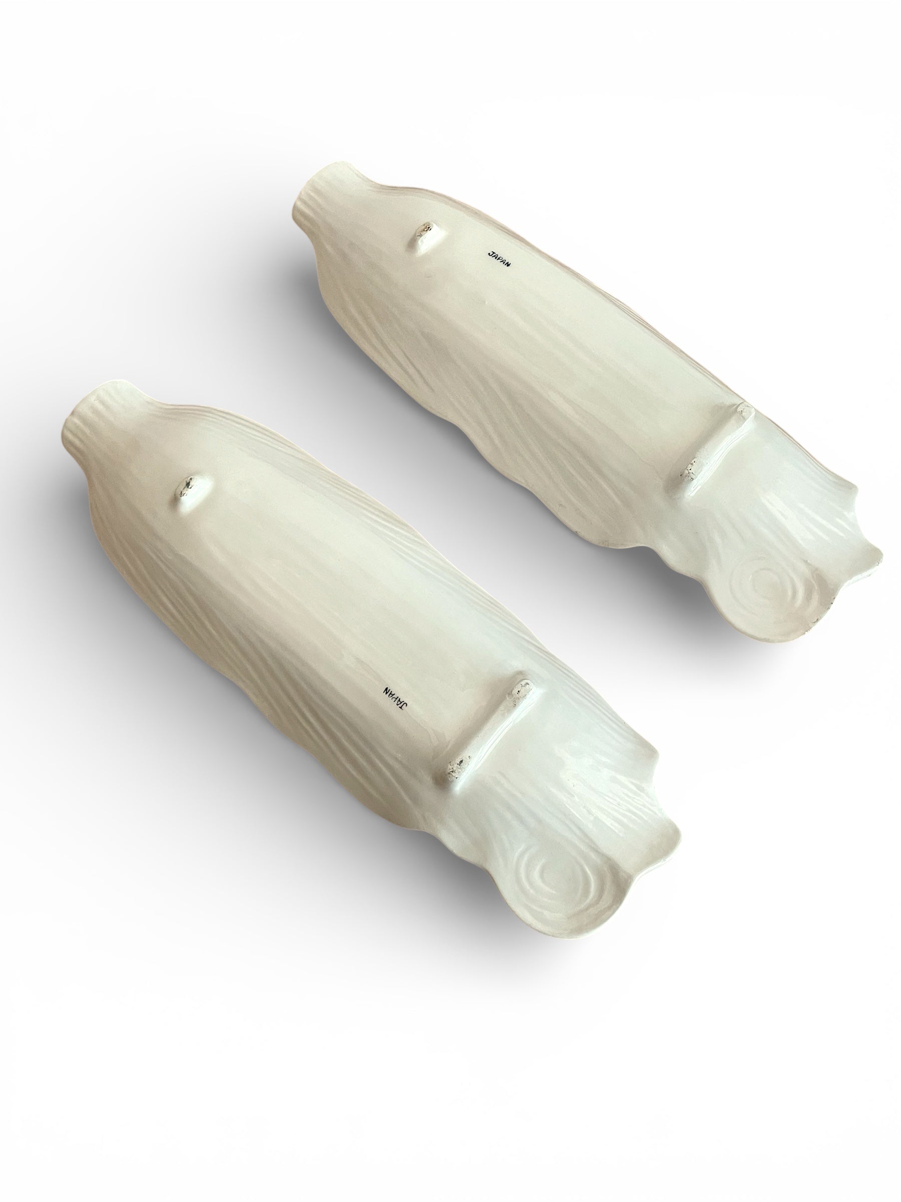 Vintage Ceramic Corn Cob Holders. Set of 2