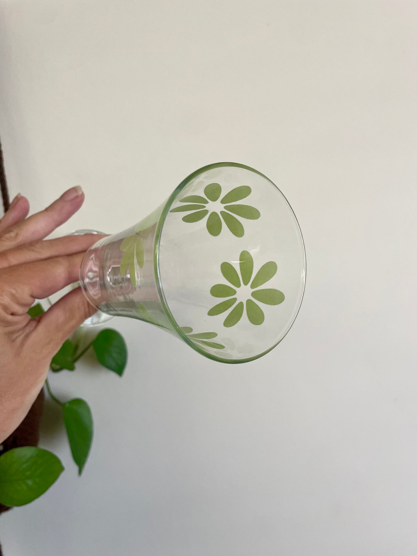 Trio of Retro Stemmed Glasses