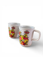 Vegemite Limited Edition Placemat Set with 2 Melamine Mugs c.2001