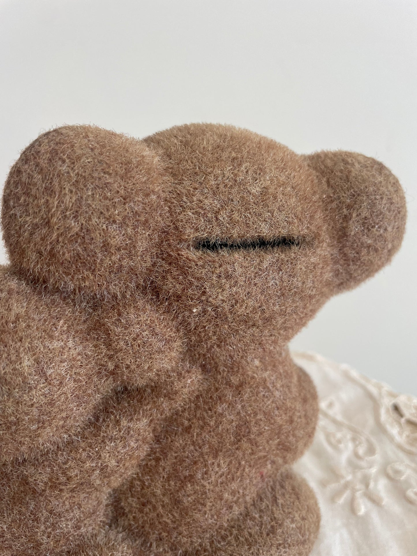 60s/70s Flocked Koala & Baby Money Box