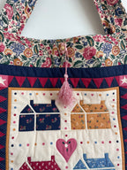 Quilted Patchwork Tote Bag