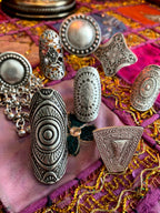 Turkish adjustable chunky ring