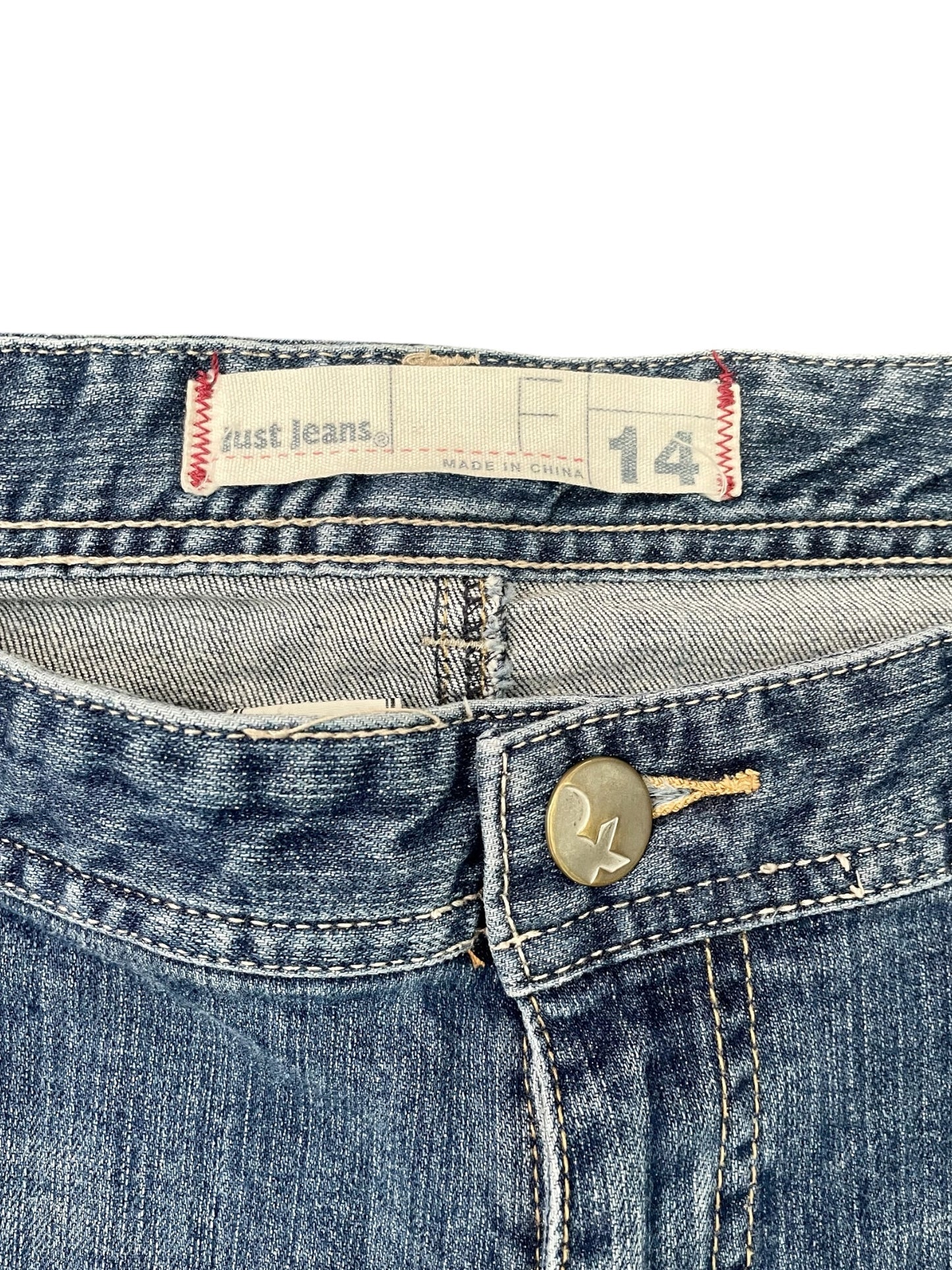 Upcycled Hand Embroidered Patchwork Jeans