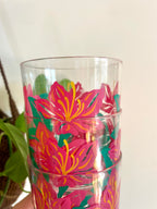 Retro 70s 80s Set of 3 of 3 Plastic Tumblers