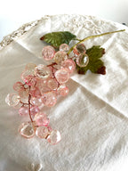 Vintage Lucite Pink Grape Cluster – 1960s