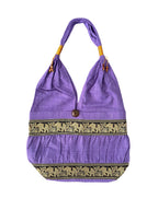Hobo Style Elephant Cotton Bag