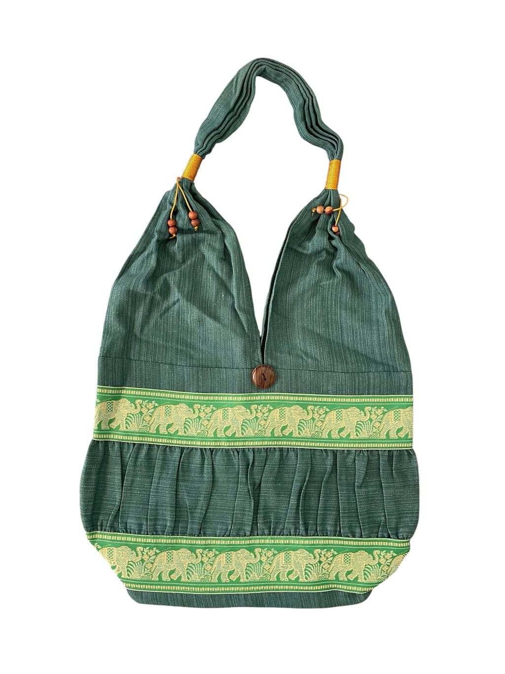 Hobo Style Elephant Cotton Bag