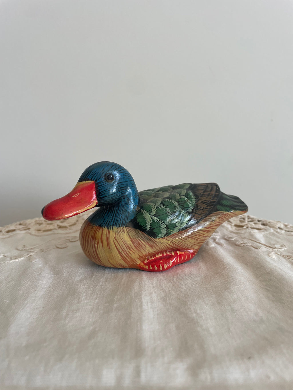1960s Ceramic Mallard Duck