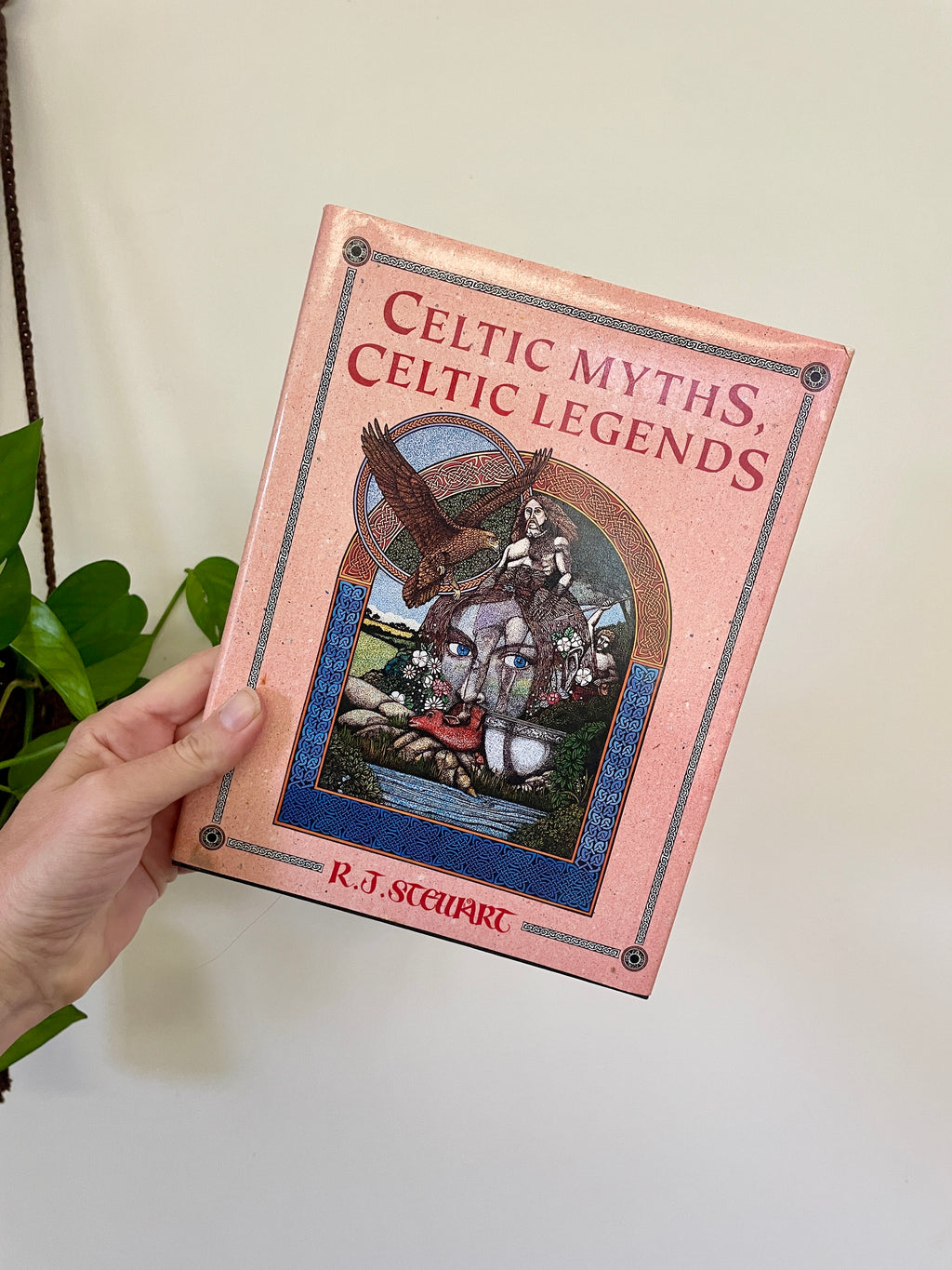 Vintage Celtic Myths, Celtic Legends Hardcover Book by R.J. Stewart
