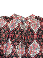 Floral patterned Long Sleeve Hippie Top