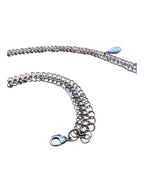 Gold Tone Belly Belt with Howlite Drops