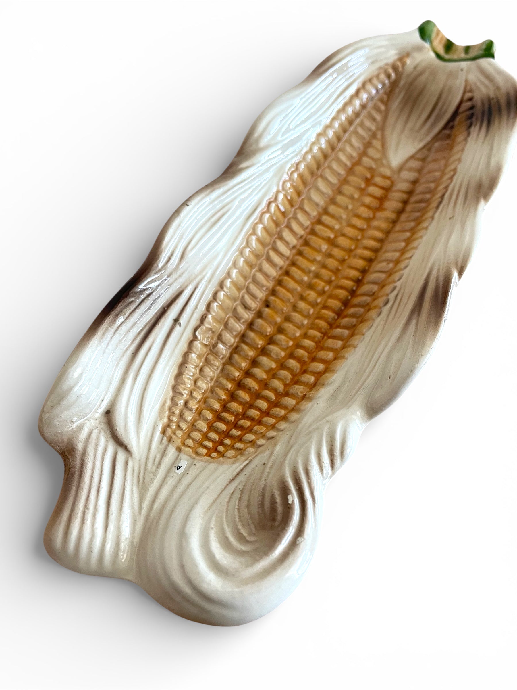 Vintage Ceramic Corn Cob Holders. Set of 2