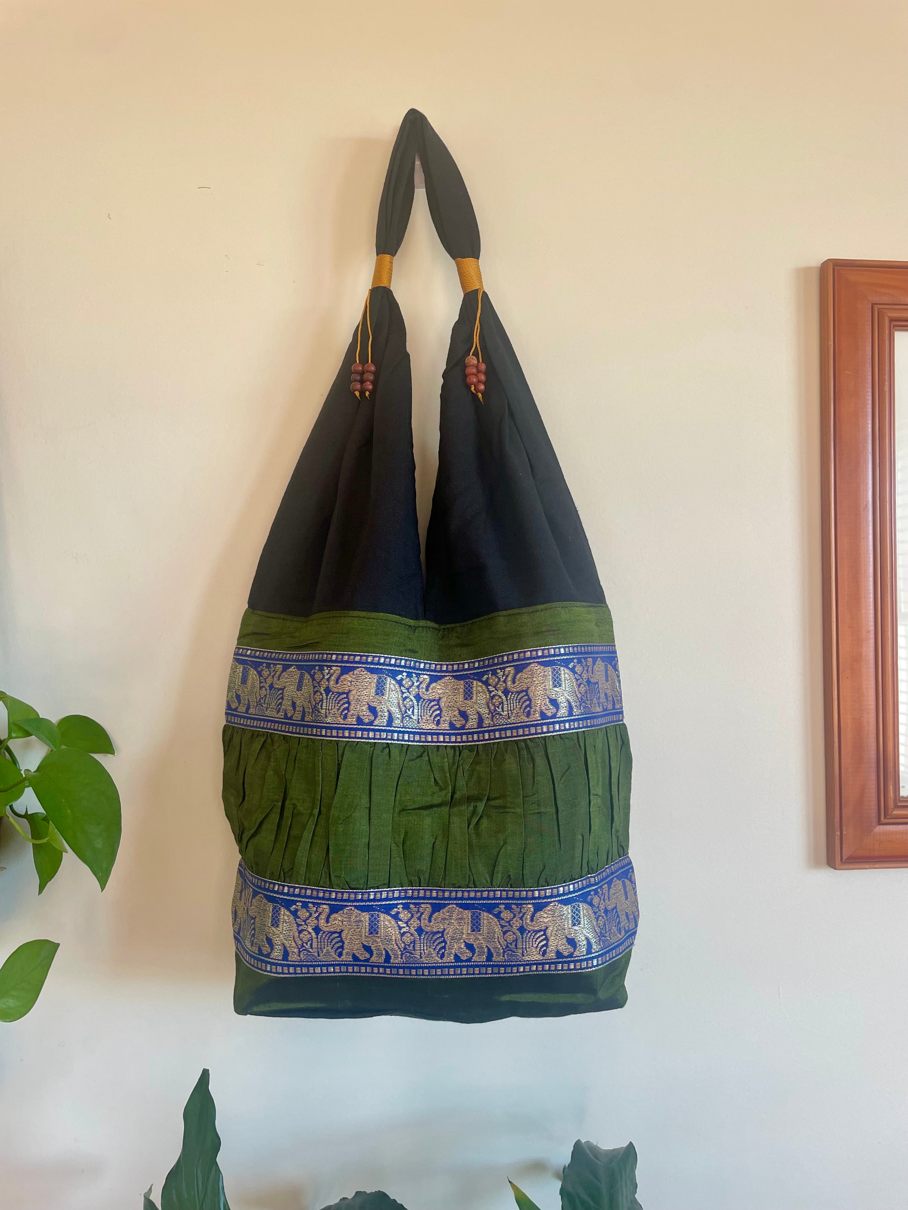 Hobo style Elephant Sling Bag
