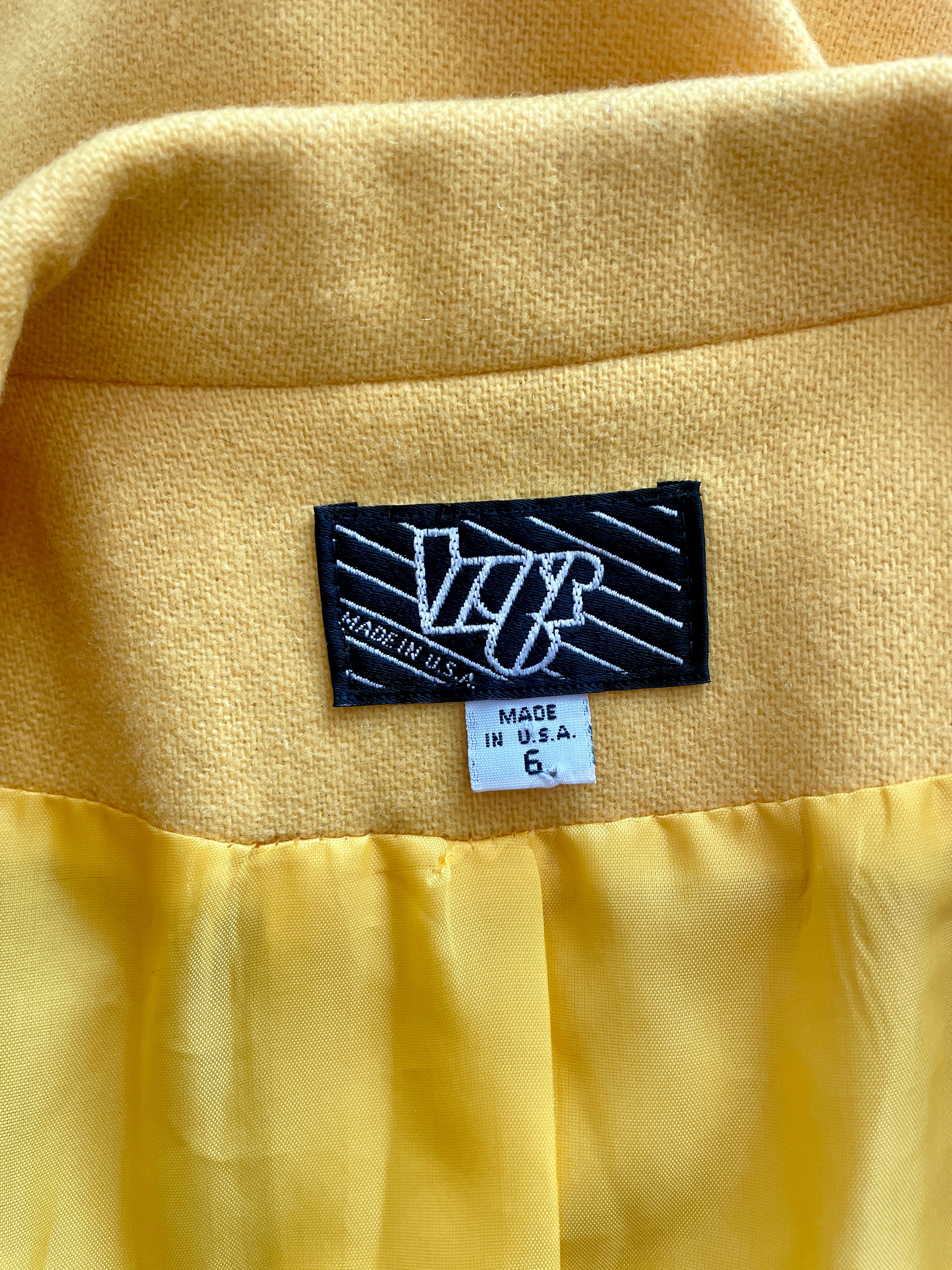 Vintage 1980s KGR 100% Pure New Wool Longline Blazer (Made in USA) - Size AU 10