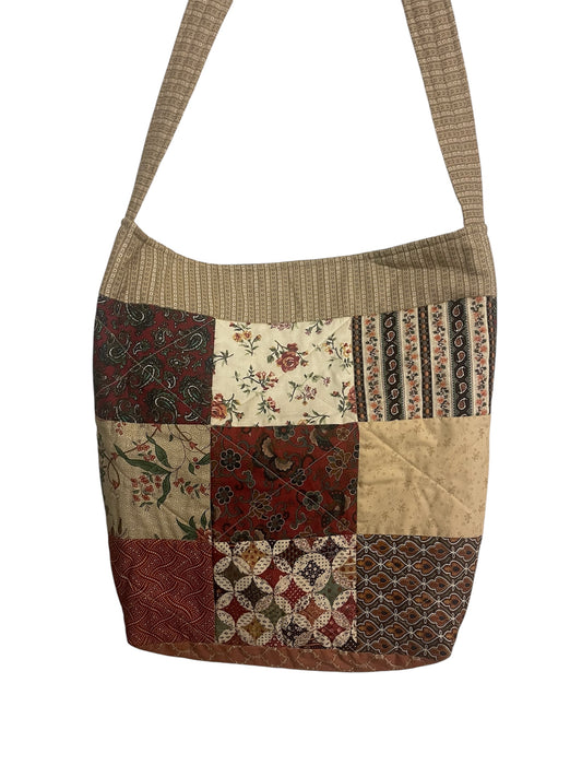 Patchwork shoulder bag