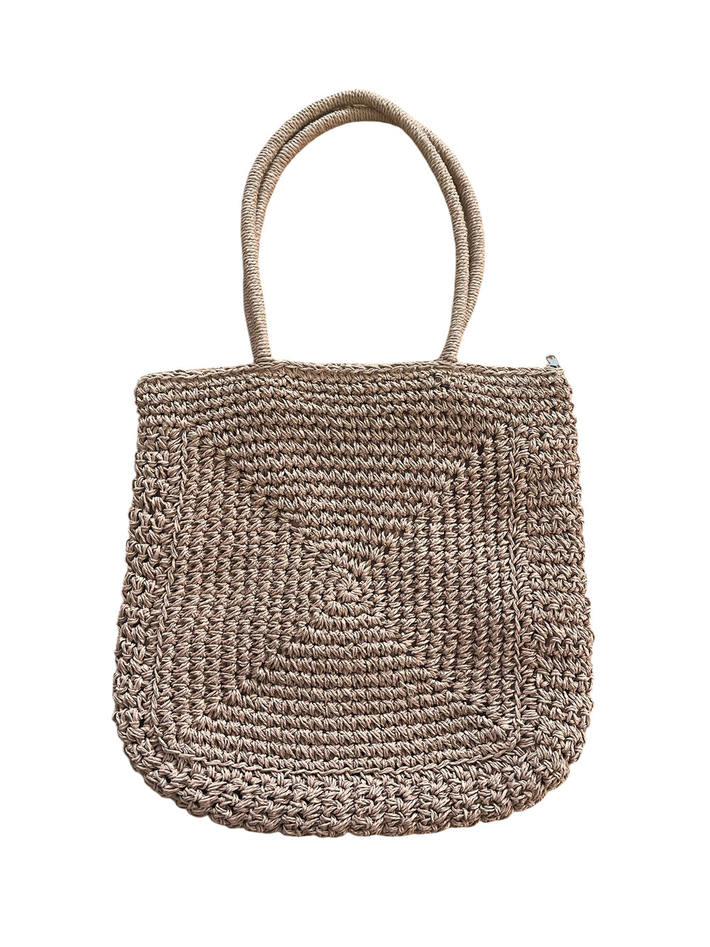 Woven Paper Tote Bag
