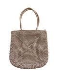 Woven Paper Tote Bag