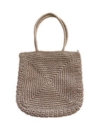Woven Paper Tote Bag