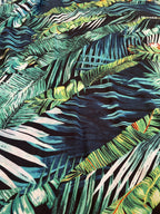 Tropical Long Sleeved Maxi Dress XL