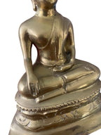Hollow Brass Buddha Statue 17cm