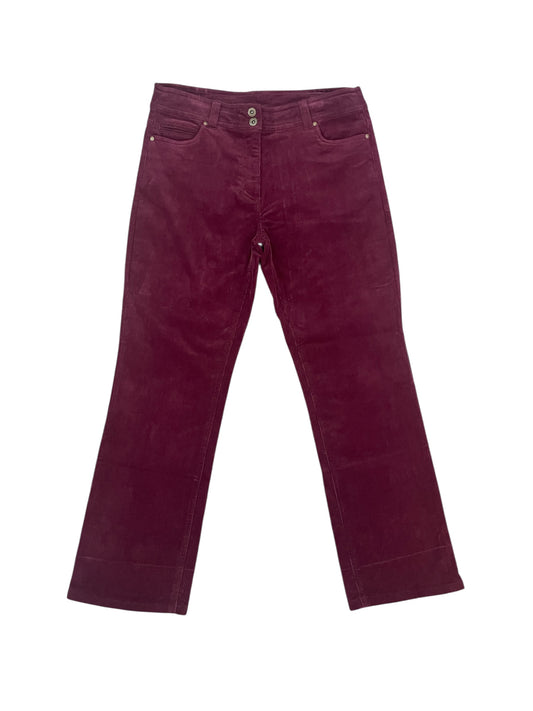 Burgundy Corduroy Pants