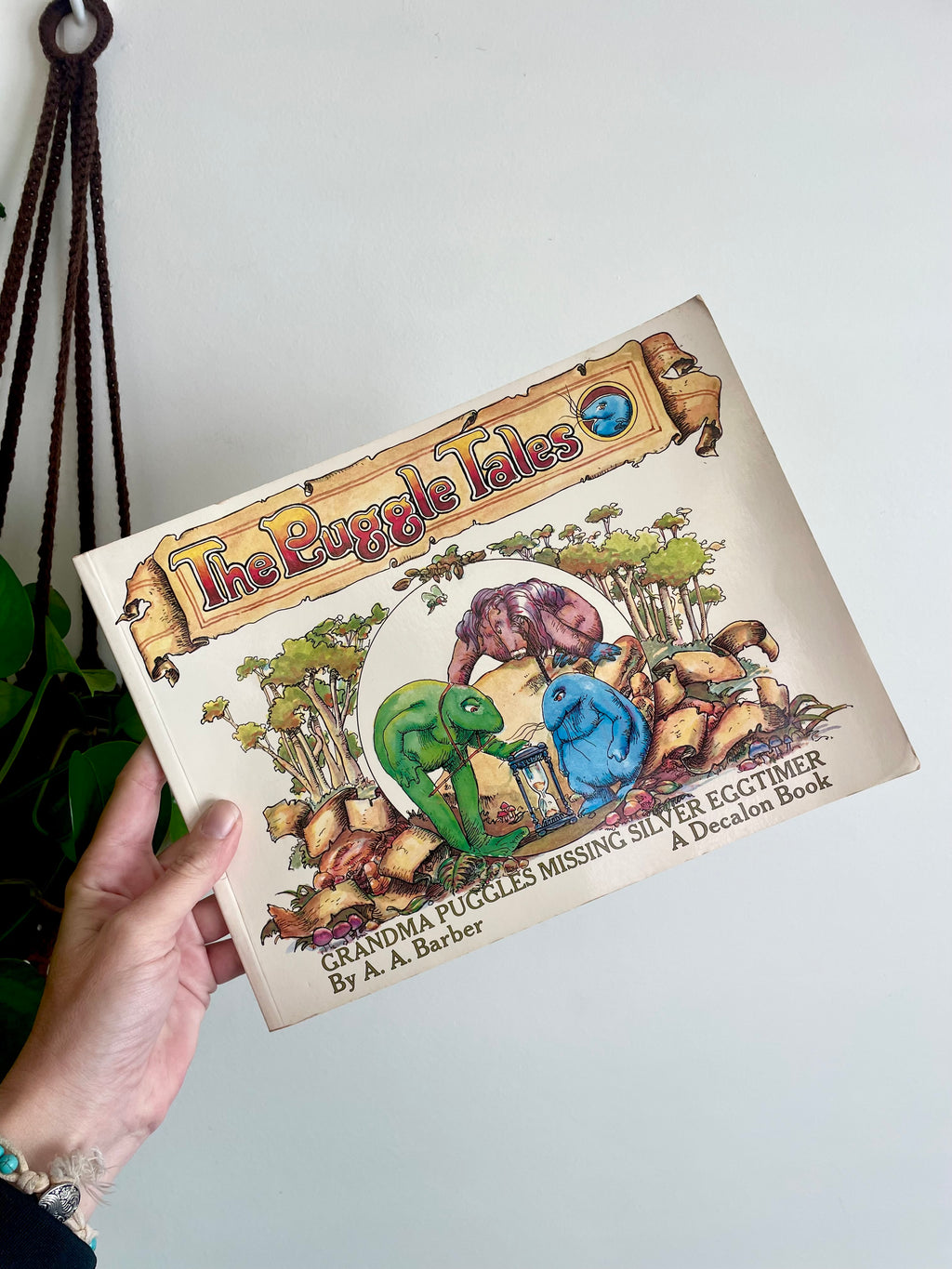 The Puggle Tales "Grandma Puggles Missing Silver Eggtimer" Book