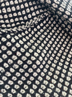 Black & white knitted tunic