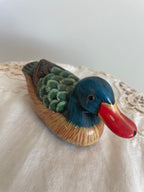1960s Ceramic Mallard Duck