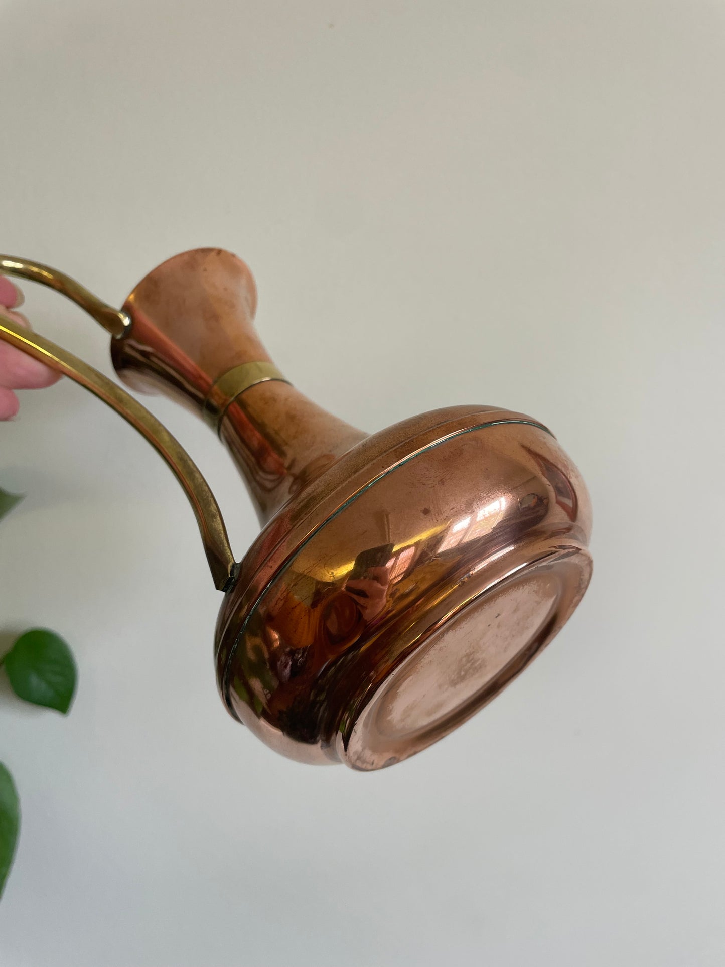 Vintage Copper & Brass Jug