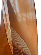 Orange Retro Square Scarf