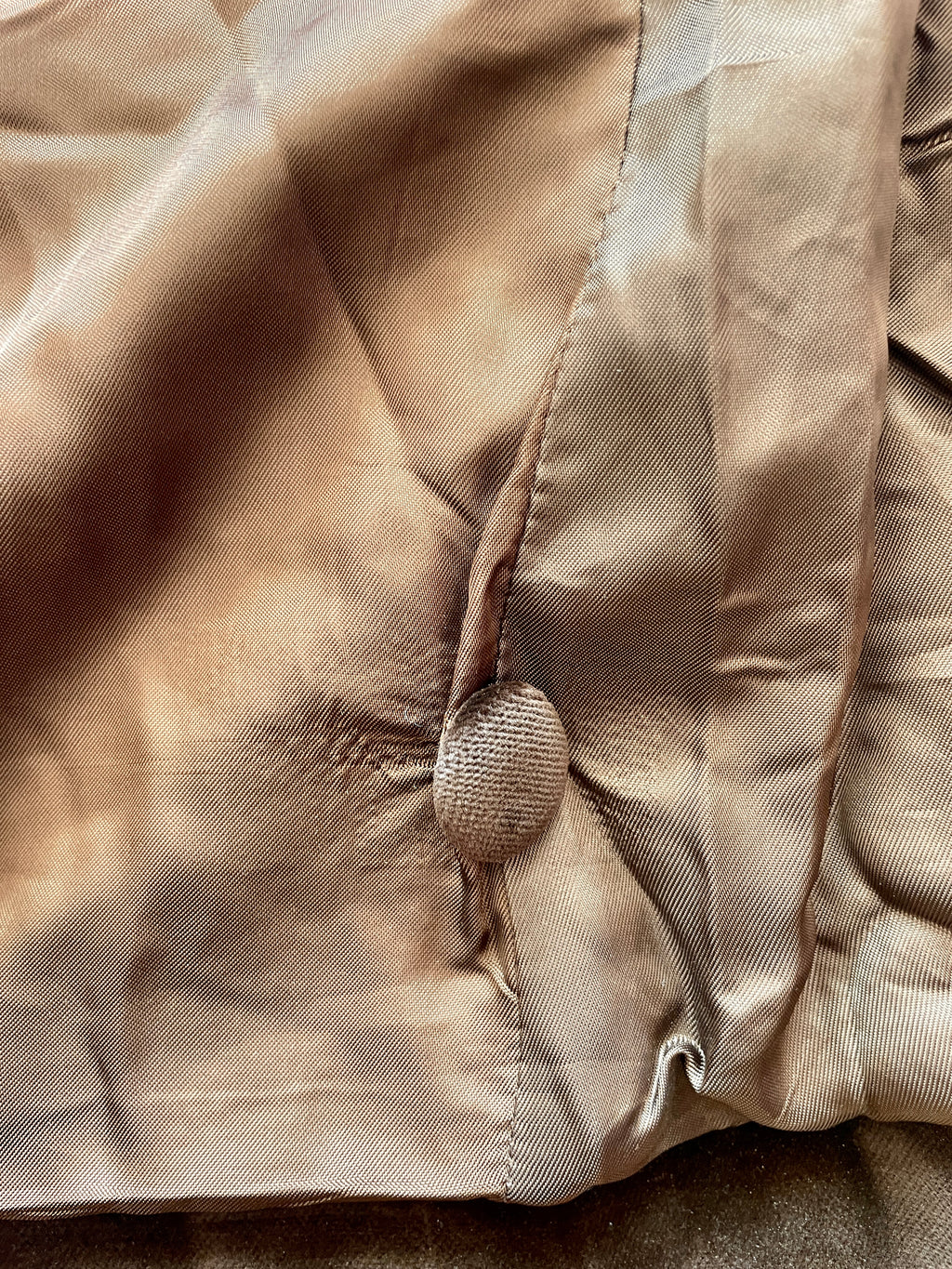 Vintage 90s N&B Classic Brown Velvet Blazer (Made in Spain) - Size AU 12