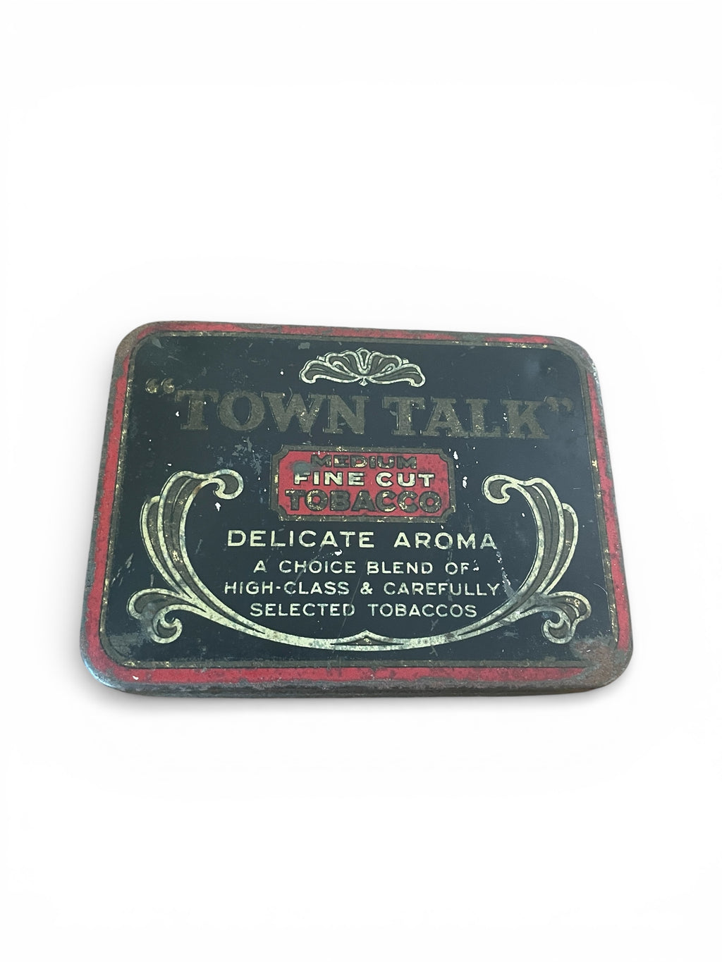 Town Talk Vintage Tobacco Tin