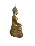 Hollow Brass Buddha Statue 17cm
